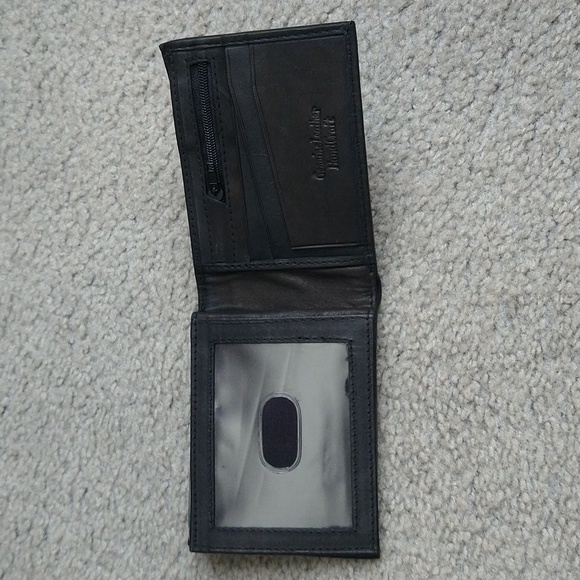 Men's leather wallet - NWOT - Picture 7 of 11